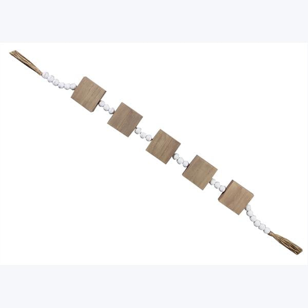 Word Wood Garland