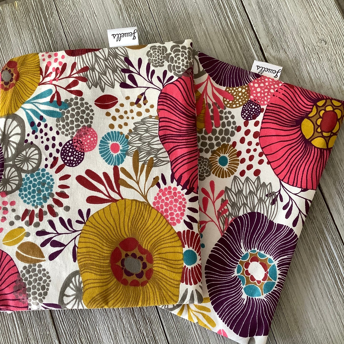 Retro Floral Cosmetic Bag