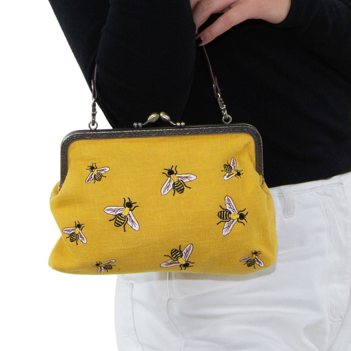 Bees Kiss Lock Bag