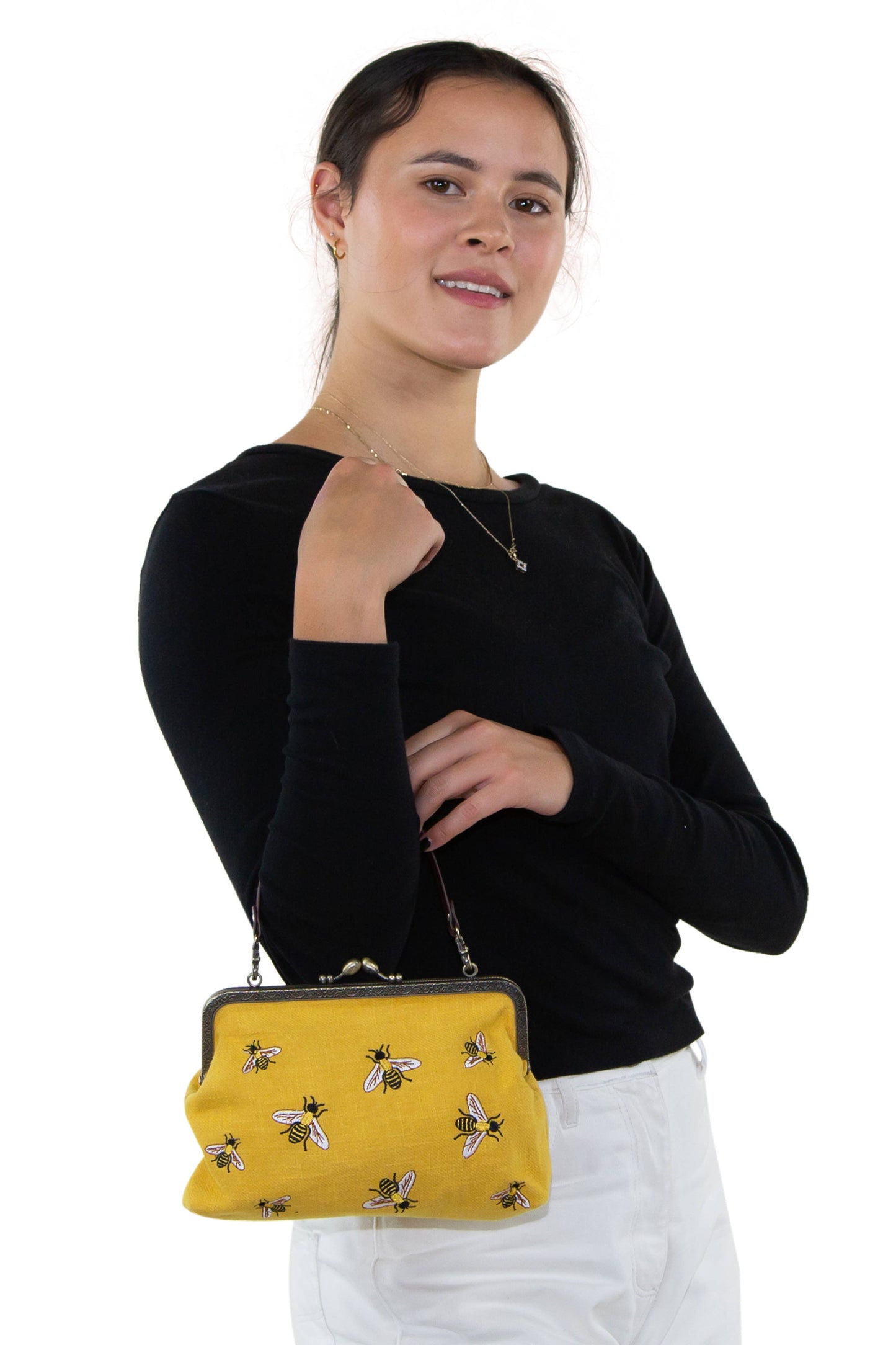 Bees Kiss Lock Bag