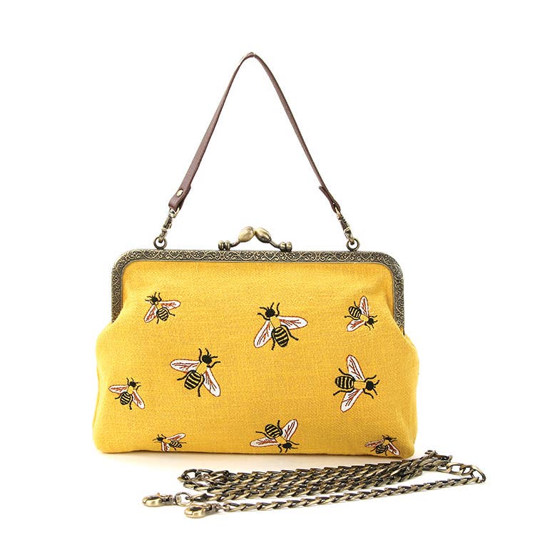 Bees Kiss Lock Bag