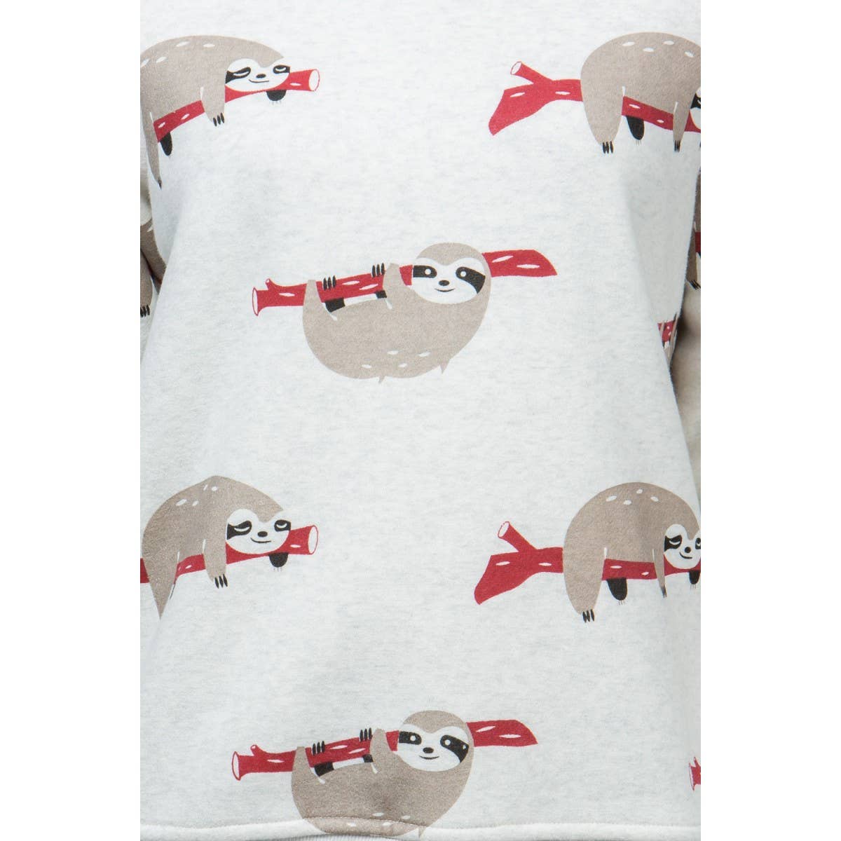 Sloth Print Sweatshirt