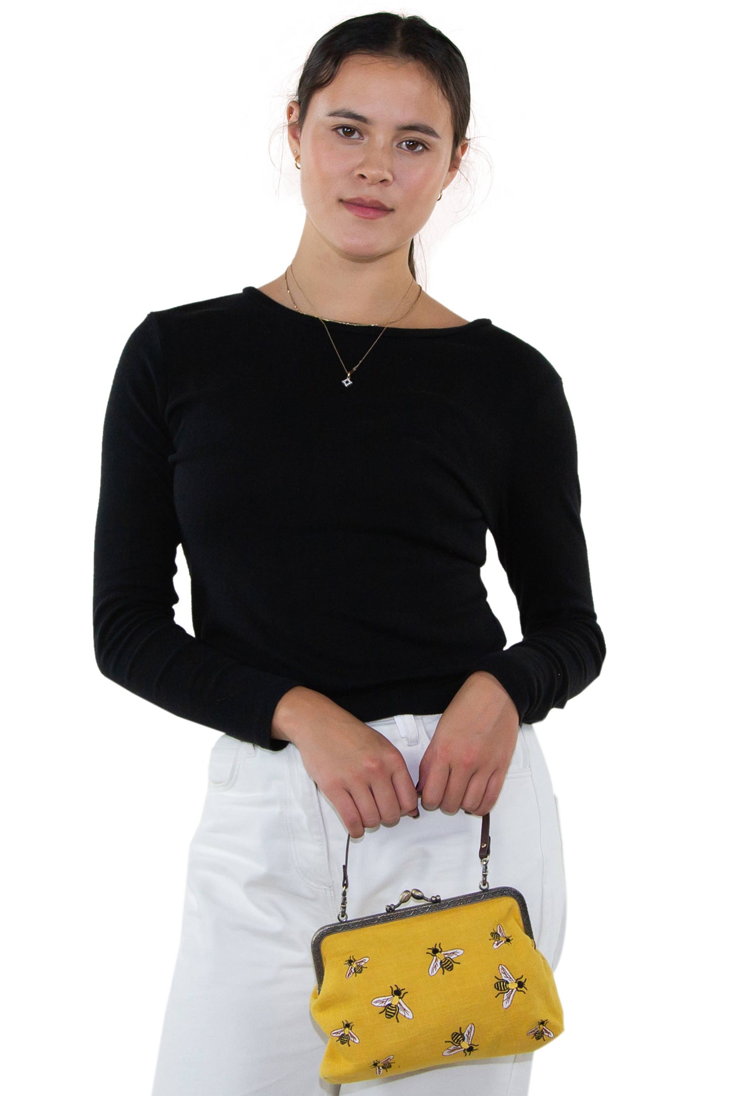 Bees Kiss Lock Bag