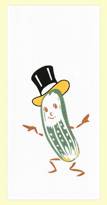 Retro Kitchen Towel - Mr. Pickle
