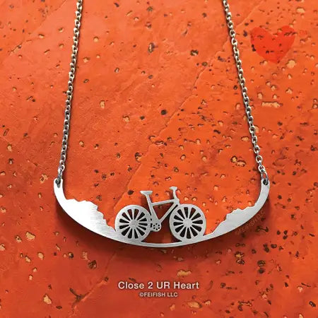 Bicycle Necklace