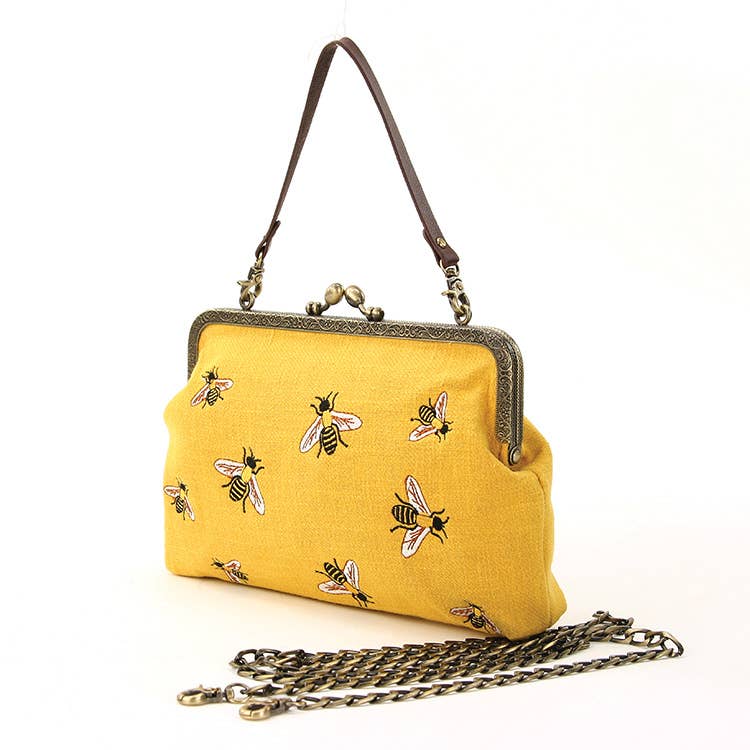 Bees Kiss Lock Bag