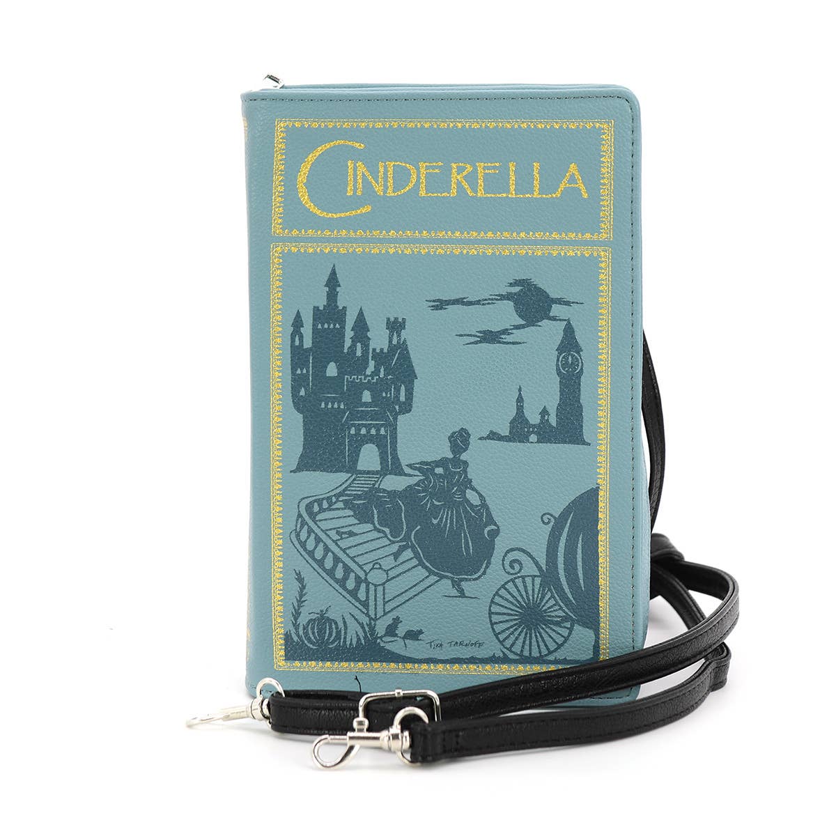 Cinderella Book Clutch Bag in Vinyl