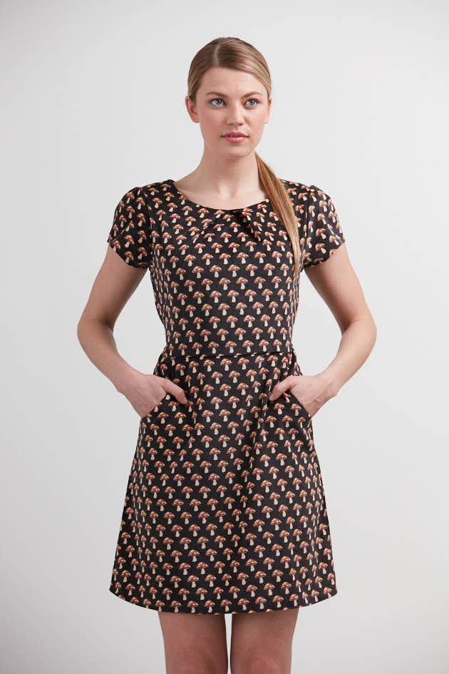 Mushroom Corduroy Dress Paisley Skye Mushroom Corduroy Dress Paisley Skye