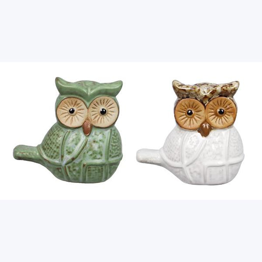 Decorative Stoneware Owl