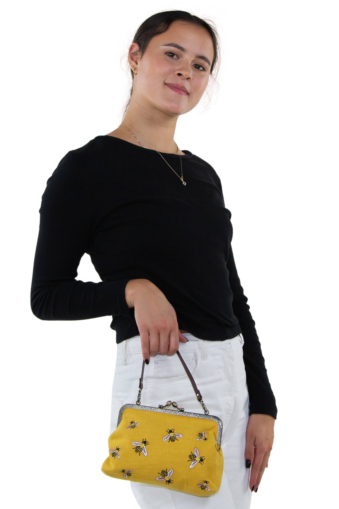 Bees Kiss Lock Bag
