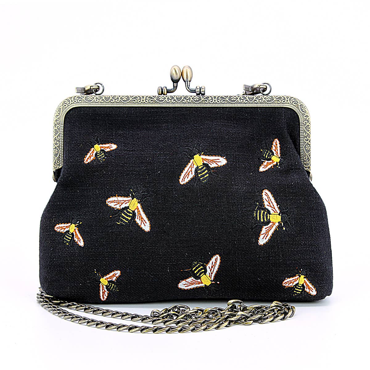 Bees Kiss Lock Bag