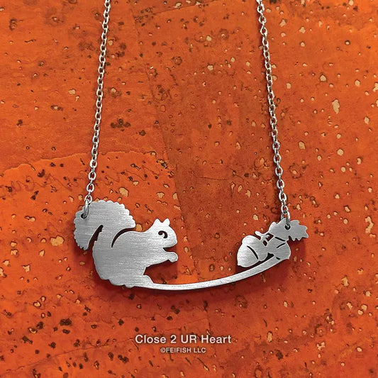 Squirrel Necklace