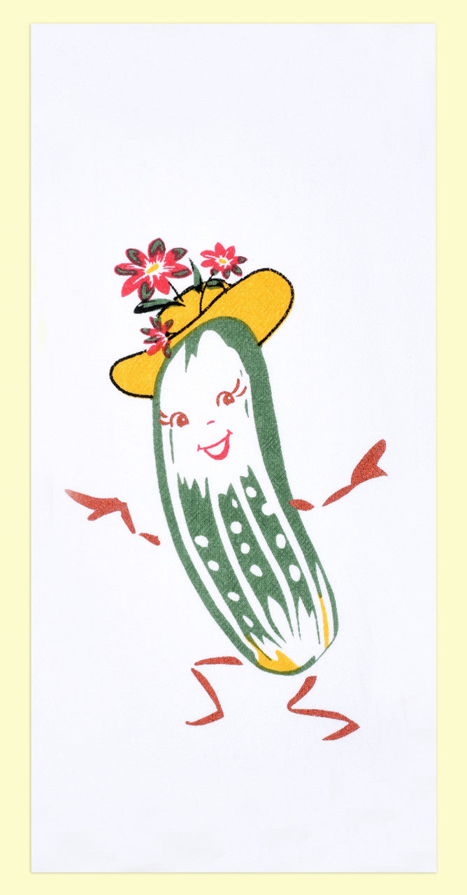 Retro Kitchen Towel - Mrs. Pickle