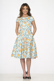 Olivia Floral Swing Dress