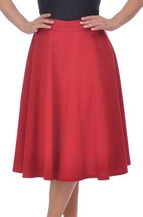 Tori Skirt - Red