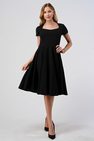 Millie Swing Dress in Black
