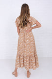 Sadie Golden Brown Dress